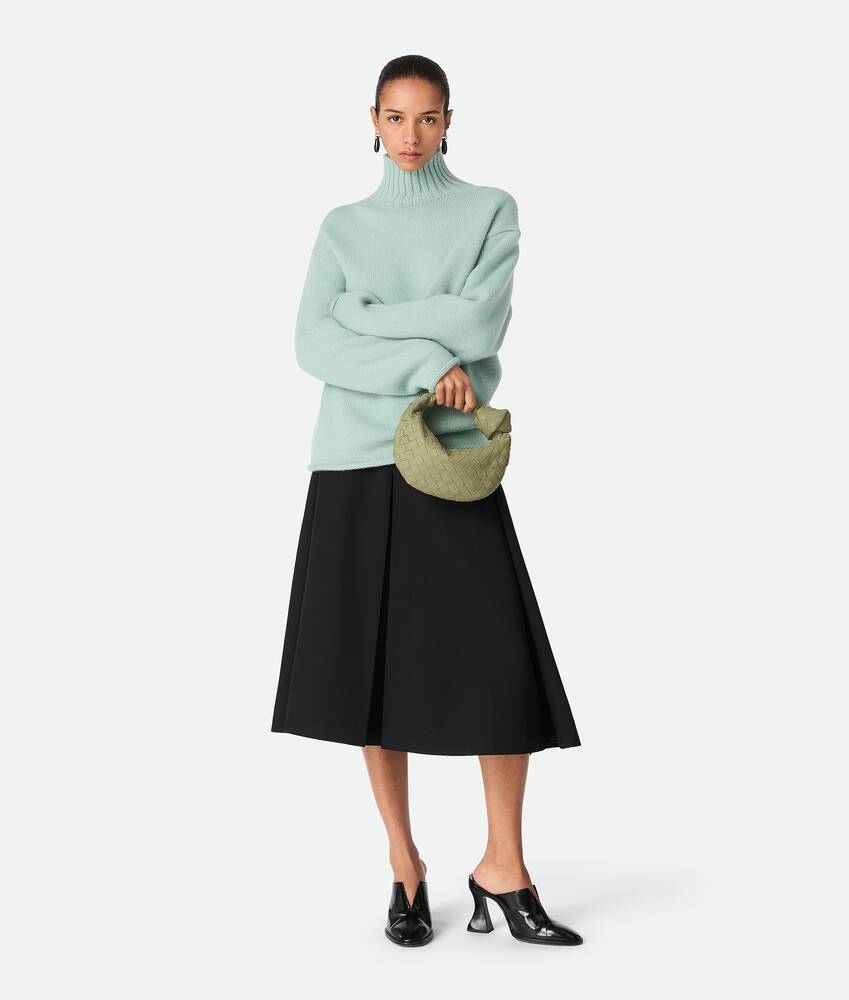 Rosetta Woven Mini Top Handle Bag
