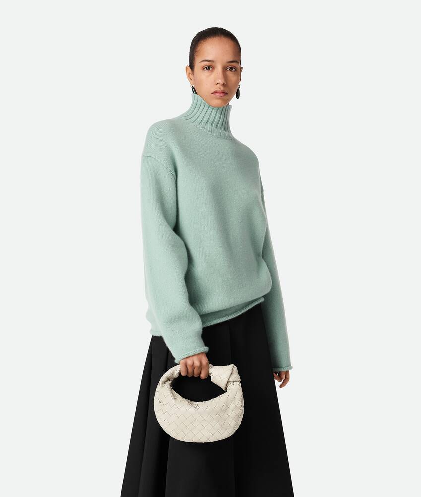Rosetta Woven Mini Top Handle Bag