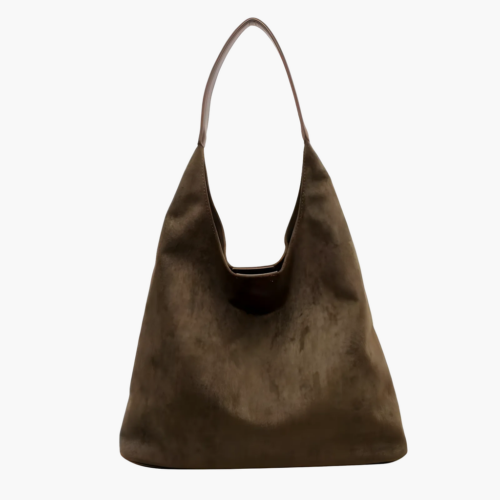 Vittoria Unstructured Suede Tote