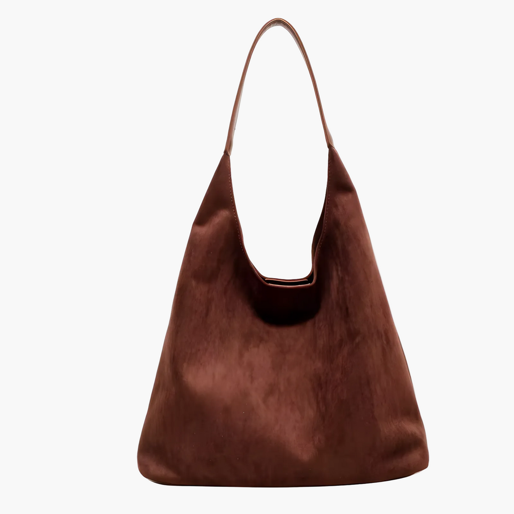 Vittoria Unstructured Suede Tote